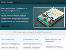 Tablet Screenshot of jamie-cross.net